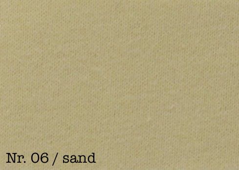 Farbe sand Fixleintuch De Luxe